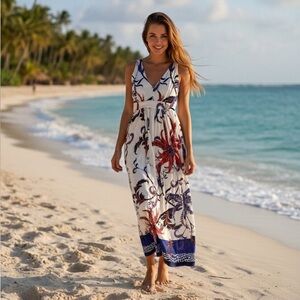 🌷🌷🌷 Roberto Cavalli summer maxi dress size S